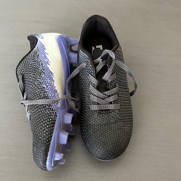 DSG Blue and White Soccer Cleats - Picture 1 of 4